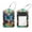 multicolored 4, variant on PhooArto Sea Turtle Bubble Pattern Luggage Tags with Stainless Steel Loop, 2 Pack Luggage Tag Holders for Travel Luggage Baggage Identifier