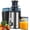 Silver, variant on 800W Centrifugal Juicer Machine, 3" Large Feed Chute Juice Extractor, 3 Speed Modes, Stainless Steel Filter, Safety Lock Arm, Easy To Assemble & Clean Juicer For Fruits And Vegetables