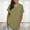 Army Green Womens Tunic T-Shirts Casual Tops, variant on Olyvenn Women's Tunic T-Shirts Casual Tops Solid Tops Slit Crew Neck Comfy Loose Fit Casual Flowy Blouse Workout Women 2023 Summer Fashion Trendy Ruffle Sleeve Short Sleeve Tees Gray 10