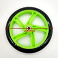 thumbnail image 3 of 2 Pcs Roue de Scooter 200 mm Matériau PU Épaisseur de Roue 30 mm ABEC-7 Roulement Accessoires de Scooter, Rouge, 3 of 7
