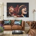 thumbnail image 3 of Creedence Clearwater Revival Retro Rock Band 3 Poster Wall Art Poster Gifts Bedroom Prints Home Decor Hanging Picture Canvas Painting Posters 16x24inch(40x60cm), 3 of 6