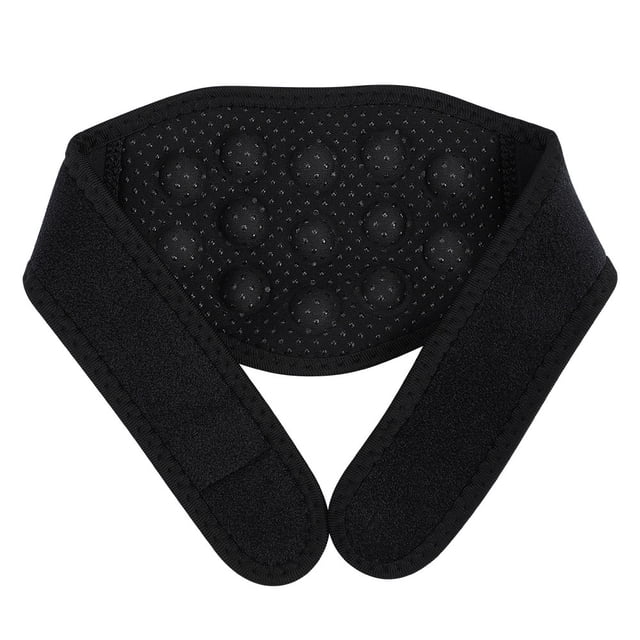 Almohadilla para el cuello con autocalentamiento, cinturón elástico térmico, soporte para el cuello, Protector de abrazadera TFixol Almohadilla para el cuello
