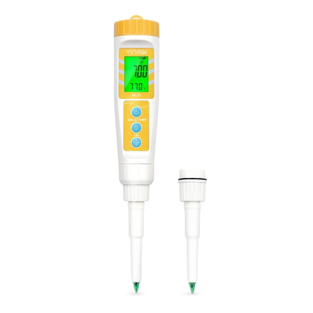 Medidor de pH para alimentos YINMIK con sonda extra reemplazable