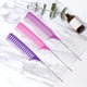 thumbnail image 5 of 3 piezas de s de puntiaguda para teñir, s multifunción para peinar de peluquería teñir el cabello para , rosa púrpura Sunnimix Peine resaltador, 5 of 8