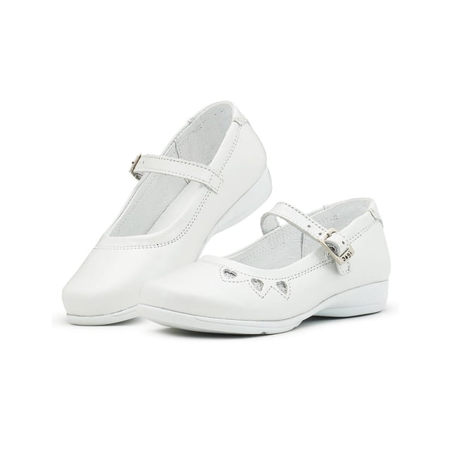 Zapato Balerina para Niña Dogi Piel Soporte Arco Color Blanco 23