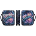 thumbnail image 6 of FOR U DESIGNS Turtle Peony Galaxy Print Lightweight Bible Carrying Case with Handle Large Capacity Church Bag Bible Protective Bible Journaling Supplies Christian Gifts, 6 of 7