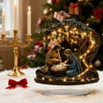 thumbnail image 2 of NOVELAR Double-Sided Acrylic Nativity Ornament Set, Creates a Focal Point for Reflection, Ideal for Family Holiday Traditions, 2 of 5
