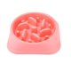 thumbnail image 1 of Tazón antideslizante para comida para mascotas Maze - Promueve una alimentación saludable y una digestión lenta - Rosa Sincero Hogar, 1 of 1