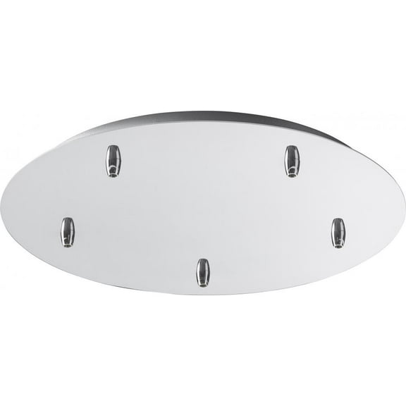 Accessory 19 Inch Multi Pendant Canopy Kit-White Finish Oxygen Lighting 3-8-6514