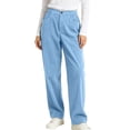 thumbnail image 3 of Diufon Corduroy Pants Women Elastic High Waist Straight Leg Pant Baggy Fall Winter Warm Trousers with Pockets, 3 of 8