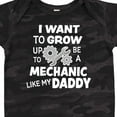 thumbnail image 4 of Inktastic I Want to Grow Up to Be a Mechanic Like My Daddy Boys or Girls Baby Bodysuit, 4 of 5