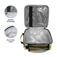 thumbnail image 3 of Square Insulated Lunch Bag Leak-proof Lunch Box for Outdoor Work Picnic10.5*3.5*9.5 Bright Yellow Sunflowers, 3 of 6