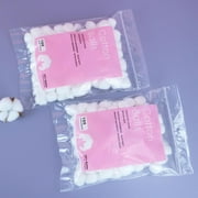 Small Cotton Balls for Make-Up, Simply Soft Pure Cotton, Absorbent, Nail Polish Removal, Pet Care 200 Count