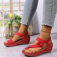 thumbnail image 4 of YOUYEDIAN Orthopedic Sandals for Women Summer Casual Arch Support Walking Shoes Comfy Slip on Non Slip Open Toe Slippers, 4 of 7