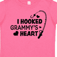 thumbnail image 4 of Inktastic I Hooked Grammy's Heart with Fishing Rod Boys or Girls Toddler T-Shirt, 4 of 5