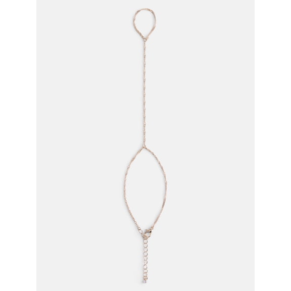 No Boundaries Women’s Gold Tone Hand Chain