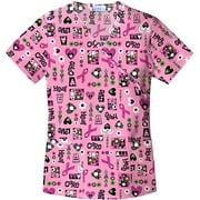 Hope For A Cure Mock Wrap Top