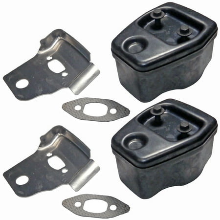 Poulan Craftsman Chainsaw 2 Pack Replacement Muffler Assembly 530071904 2pk
