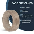 thumbnail image 4 of Uxcell Edge Banding, Wood Veneer Tape Pre-glued Flexible Plywood Edge Banding with Hot Melt Adhesive for Furniture Black Walnut 3/4 Inch x 10 ft, 4 of 7