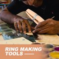 thumbnail image 4 of Miangastore Jewelry Benchwork Making Hand Tool Wooden Ring Clamp 1Pack, 4 of 8