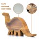 thumbnail image 4 of Alcancía de madera con forma de dinosaurio, caja para ahorrar dinero, regalo para niños, decoración del hogar, 1 pieza, color madera, 4 of 4