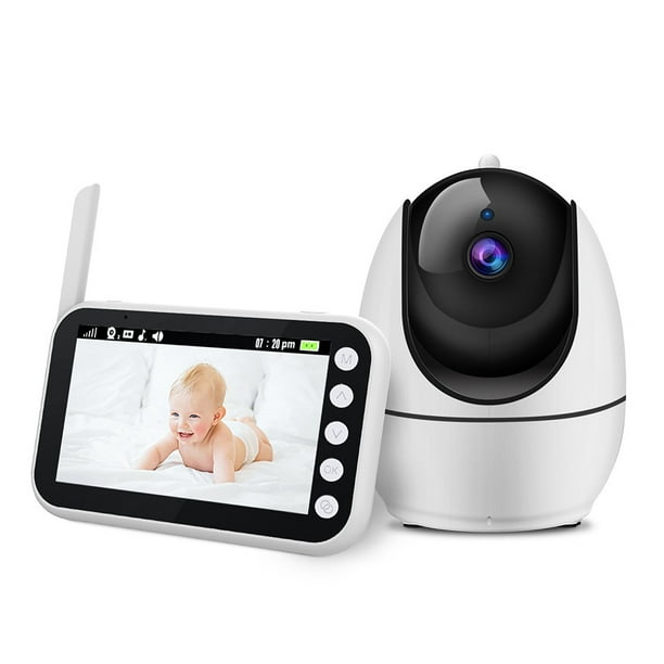 Febfoxs Baby Video Monitor, Baby Monitor with Camera and Audio 720P HD