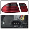 thumbnail image 5 of Xtune Mercedes Benz W210 E-Class 96-02 LED Tail Lights Red Smoke ALT-CL-MBW210-LED-RSM Fits select: 1996-2002 MERCEDES-BENZ E, 5 of 5