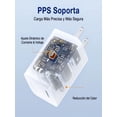 thumbnail image 4 of Cargador GaN Carga Rapida de 30w  Con Cable Tipo C a Tipo C, 4 of 4