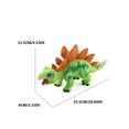Color Mini Dinosaurs Squeezes and Call Soft Rubber Dinosaur Toys