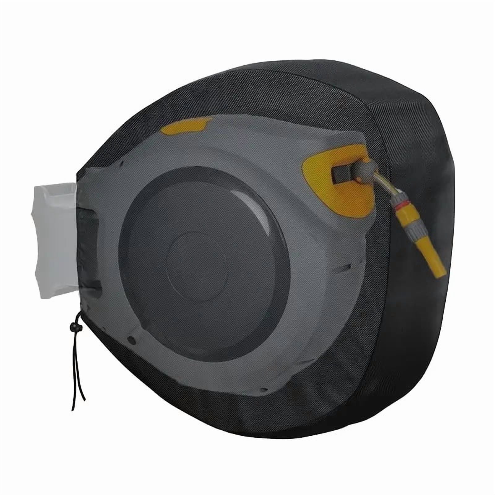 Square Garden retractable Hose Reel Cover - Oxford Fabric Material - Bottom Drawstring Closure Design(Cover Only)