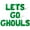 Green, variant on Letter Balloons - LETS GO GHOULS 16" Inch Alphabet Letters Foil Mylar Balloon Halloween Party Banner (Purple)
