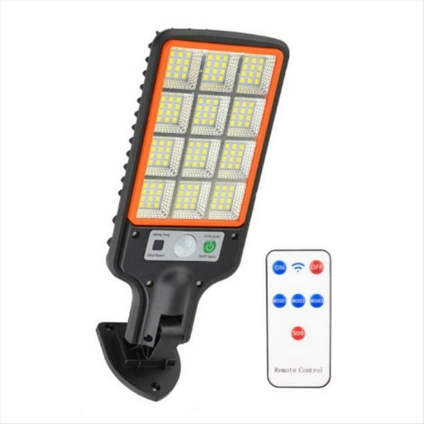 C-Luces Solares para Exteriores-Luces Solares con Sensor de Movimiento 3 Modos-con Control Remoto-Luces de Seguridad de Pared
