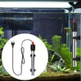 thumbnail image 1 of Flmtop Aquarium Heater Adjustable Sensitive Stainless Steel Fish Tank Heating Rod for Personal Use, 1 of 9