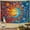 NO.00072, variant on Gojian Yellow Sun and Moon Tapestry Vintage Indie Boho Tapestry Wall Hanging with Sunflowers Butterfly Moth Constellation Aesthetic Wall Tapestries for Bedroom Dorm Living Room