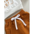 thumbnail image 6 of Infant Baby Boys Pants Set Thanksgiving Day Shirt and Drawstring Pants Outfits, 6 of 7