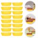 thumbnail image 4 of 1000pcs Cup Oval Cake Paper Tray Shape Paper Cups Cake Roll Paper Cups Cupcakes Wrapper Safe Grease Proof Paper Tray Wrap Muffins Cupcakes Liners for, 4 of 4