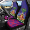 thumbnail image 2 of XYZCANDO Haiti Flag Pattern Car Seat Covers for Man Waterproof Car Front Seat Covers All-Season Easy to Install, for SUV Truck Auto, 2 of 10