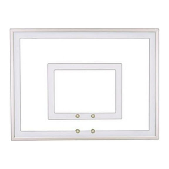 FT221SM Smoked Tempered Glass 36 x 60 in. Smoked Tempered Glass Backboard, Scarlet