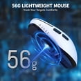 thumbnail image 4 of Mouse gamer A.JAZZ AJ159 de modo dual, ligero, 5 botones, 4 of 8