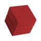 thumbnail image 5 of sweethay Caja de almacenamiento de anillos, collar, pendientes, vitrina, tocador de para el hogar, soporte de regalo de PU, organizador, Ropa, zapatos y accesorios Miscelánea Rojo, 5 of 6