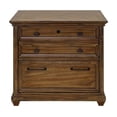 thumbnail image 6 of Martin Furniture Wood Lateral File Office Storage File Drawer in Natural Brown, 6 of 12
