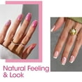 thumbnail image 3 of Gellen Puntas de Uñas Postizas Cuadradas Cortas para Presionar sobre las Uñas, 504 Puntas de Gel Suave para Extensiones de Uñas Cubierta Completa Preformadas 12 Tamaños de Uñas Postizas Transparentes, 3 of 8