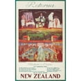 thumbnail image 2 of Anonymous 11x14 Gold Ornate Wood Frame and Double Matted Museum Art Print Titled - Rotorua (About 1932), 2 of 4