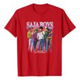 thumbnail image 1 of Women's pop singer Casual Cotton demon Print TOP,Short Sleeve Cartoon Graphic Tee for POP SINGER and Movie Fans XL, 1 of 3