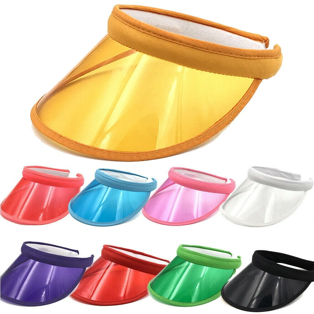 plastic sun visor hat