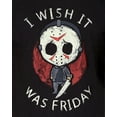 thumbnail image 2 of Friday The 13TH Shirt Men's Jason Voorhees Chibi Short Sleeve Graphic Tee, 2 of 5