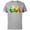 Athletic Heather, variant on Marvel Avengers Vision Solar Gem Rainbow Comic Retro - Short Sleeve Cotton T-Shirt for Adults - Customized-Yellow