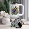 thumbnail image 2 of Personalized Harrier Lover 40oz Tumbler With Handle & Straw - Stainless Steel Mug With Lid - Custom Bird Gift for Women, Girls - Animal Lover Birthday Christmas Travel Coffee Cup, 2 of 6