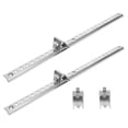thumbnail image 6 of OULII Refrigerator Shelf Support Bar Silver Heavy-Duty Stainless Steel for Storage 1Set, 6 of 8