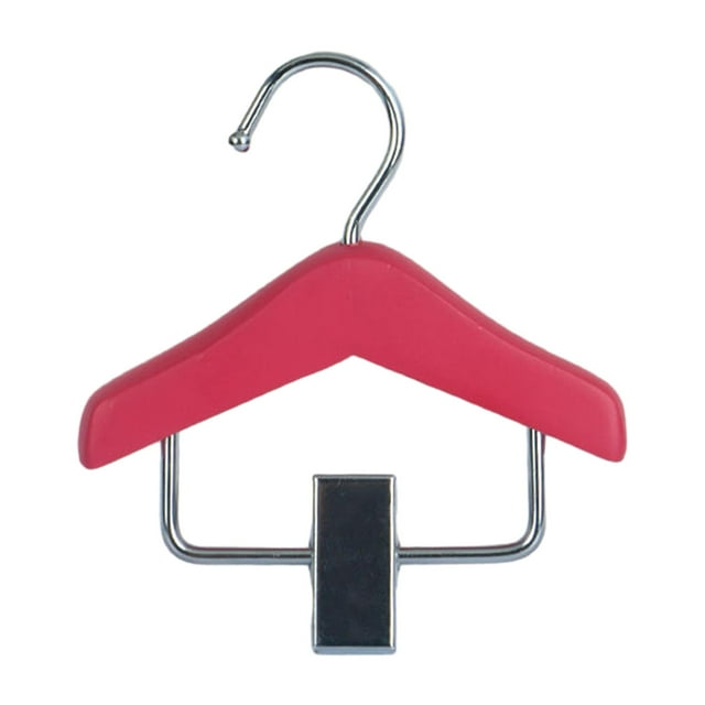 Perchas para ropa para mascotas Yuyangstore Perchero para perros con clip estante de exhibición rojo